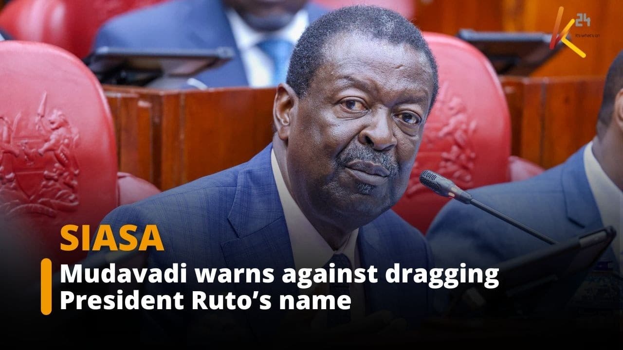 Prime CS Musalia Mudavadi warns against dragging President Ruto’s name