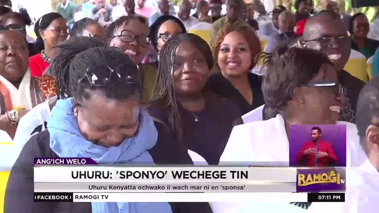 UHURU: 'Sponyo' wechege tin | #RamogiTV