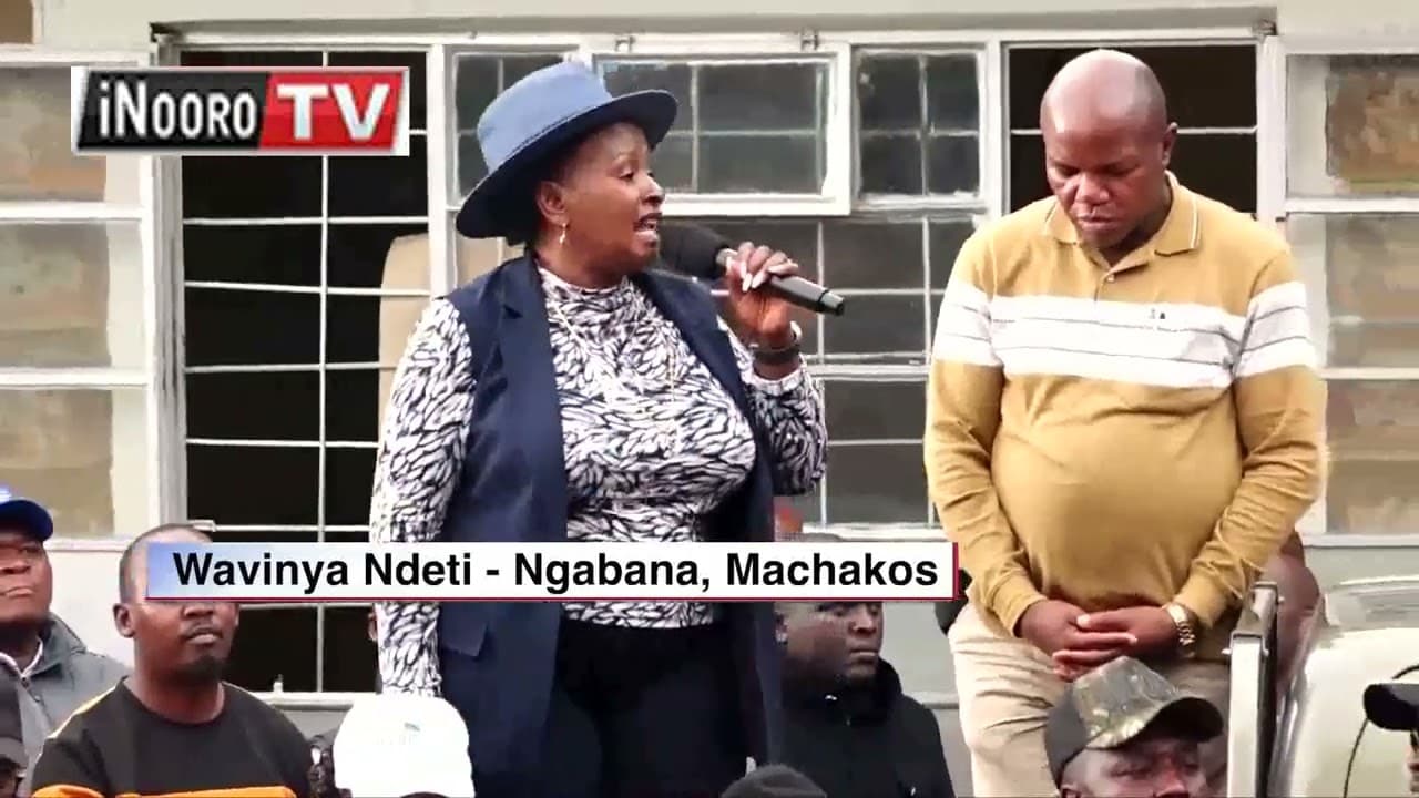 Ngabana Wavinya Ndeti gũtetera wĩra wa Kalonzo Musyoka