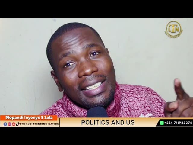 LUOS AND THE CURRENT POLITICS
