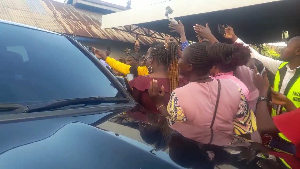 Triza Mamake Muraya: Presidential Arrival at Blue Spring for 'KORWO NDUOKIRE' Album Launch