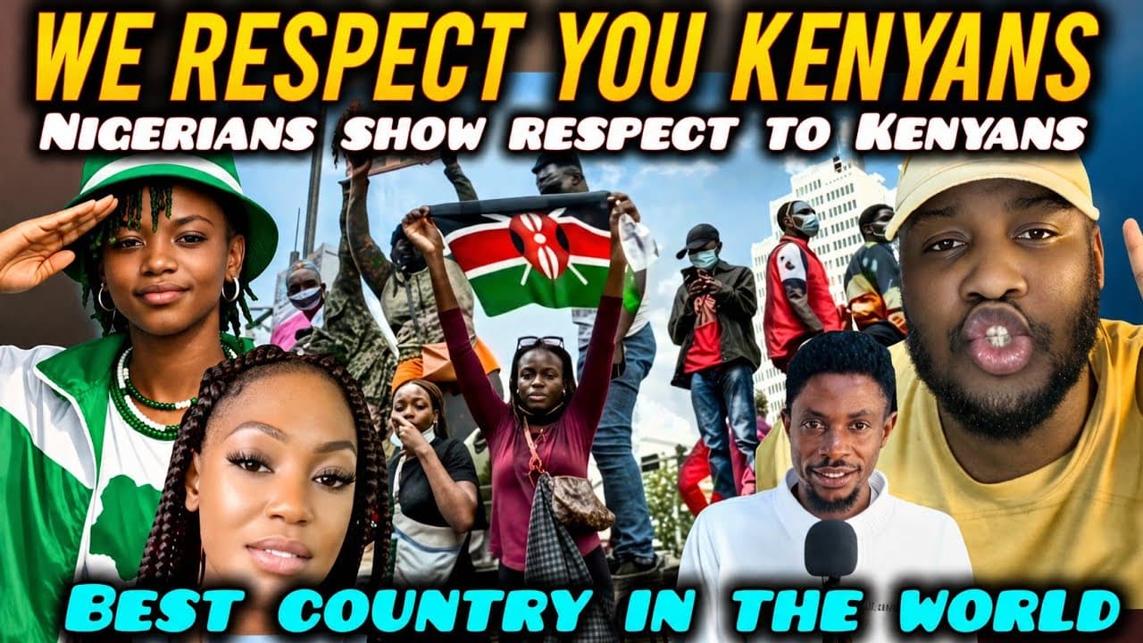 HILARIOUS Nigerians & The World SHOWS RESPECT & LOVE for KENYANS