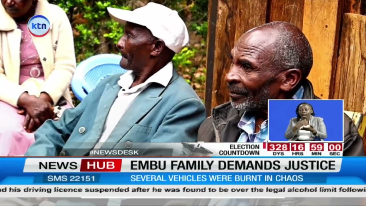 Family in Embu seeks justice after 23-year-old Mike Lewis Macharia was shot dead