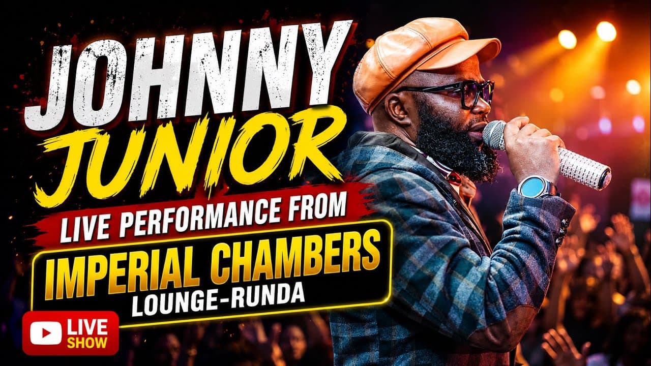 JOHNNY JUNIOR LIVE PERFORMANCE FROM IMPERIAL CHAMBERS LOUNGE -RUNDA