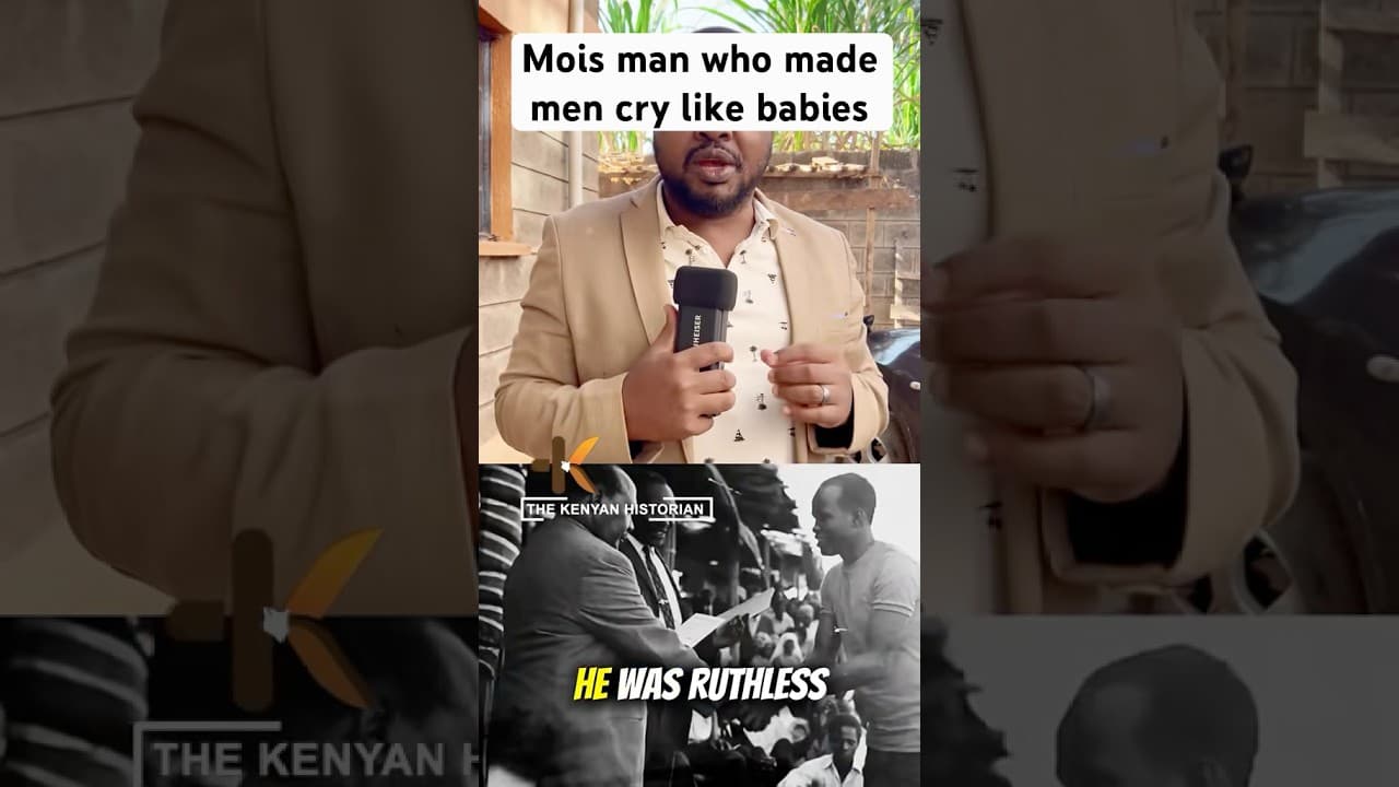 President’s man who made grown up men sweat & cry like babies #documentary #africa #kenya