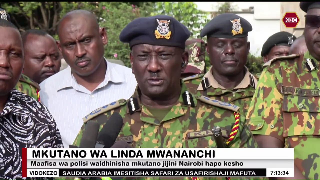 Polisi waidhinisha mkutano wa Linda Mwananchi Nairobi