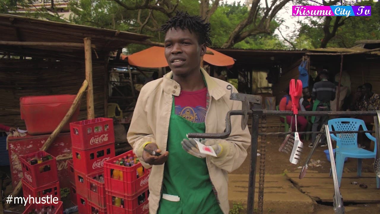 #MyHustle-Mc Nyawawah's Kisumu's CBD famous smokie joint