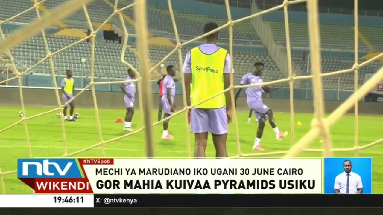 Gor Mahia kuchuana na mabingwa wa Misri, Pyramids, katika mechi ya marudiano