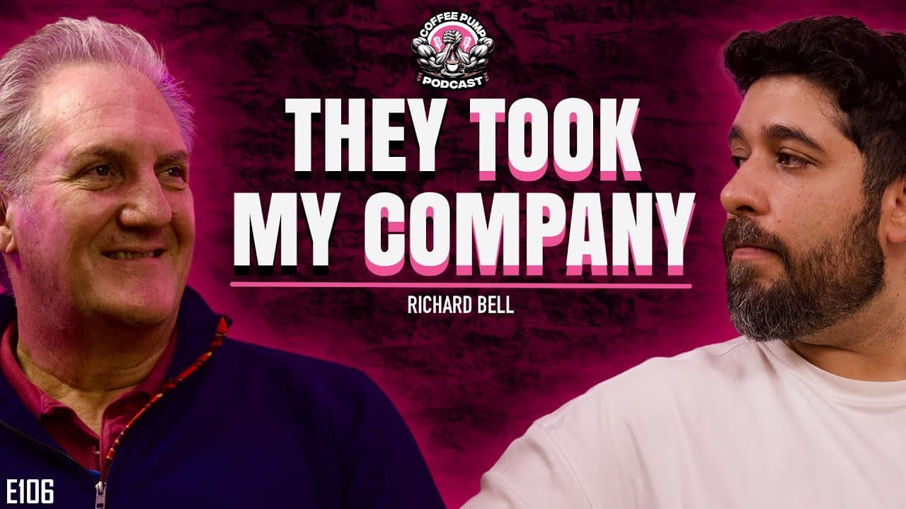 Royal Marines, Zuku Internet & The Dot-Com Crash - Richard Bell | Coffee Pump (E106)