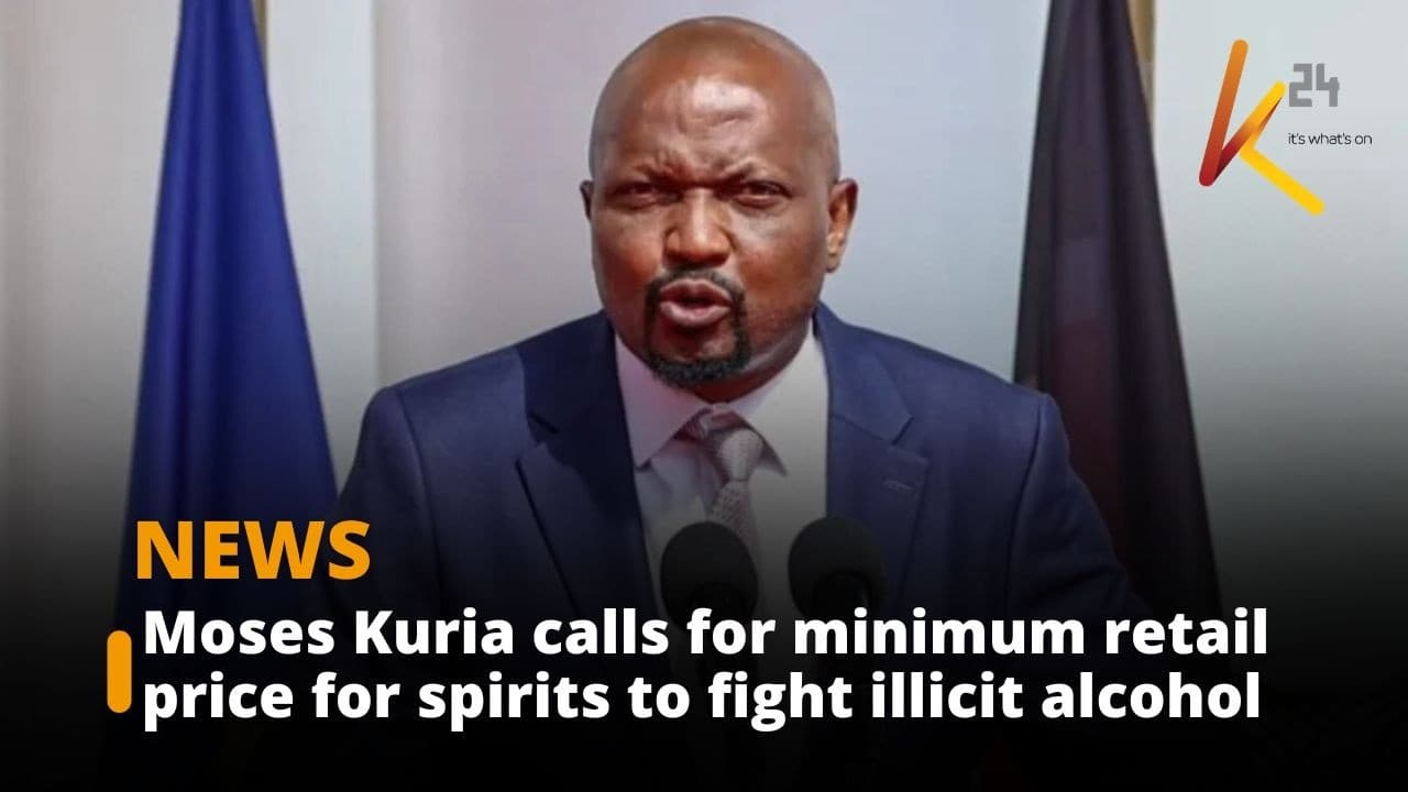 Moses Kuria calls for minimum retail price for spirits to fight illicit alcohol