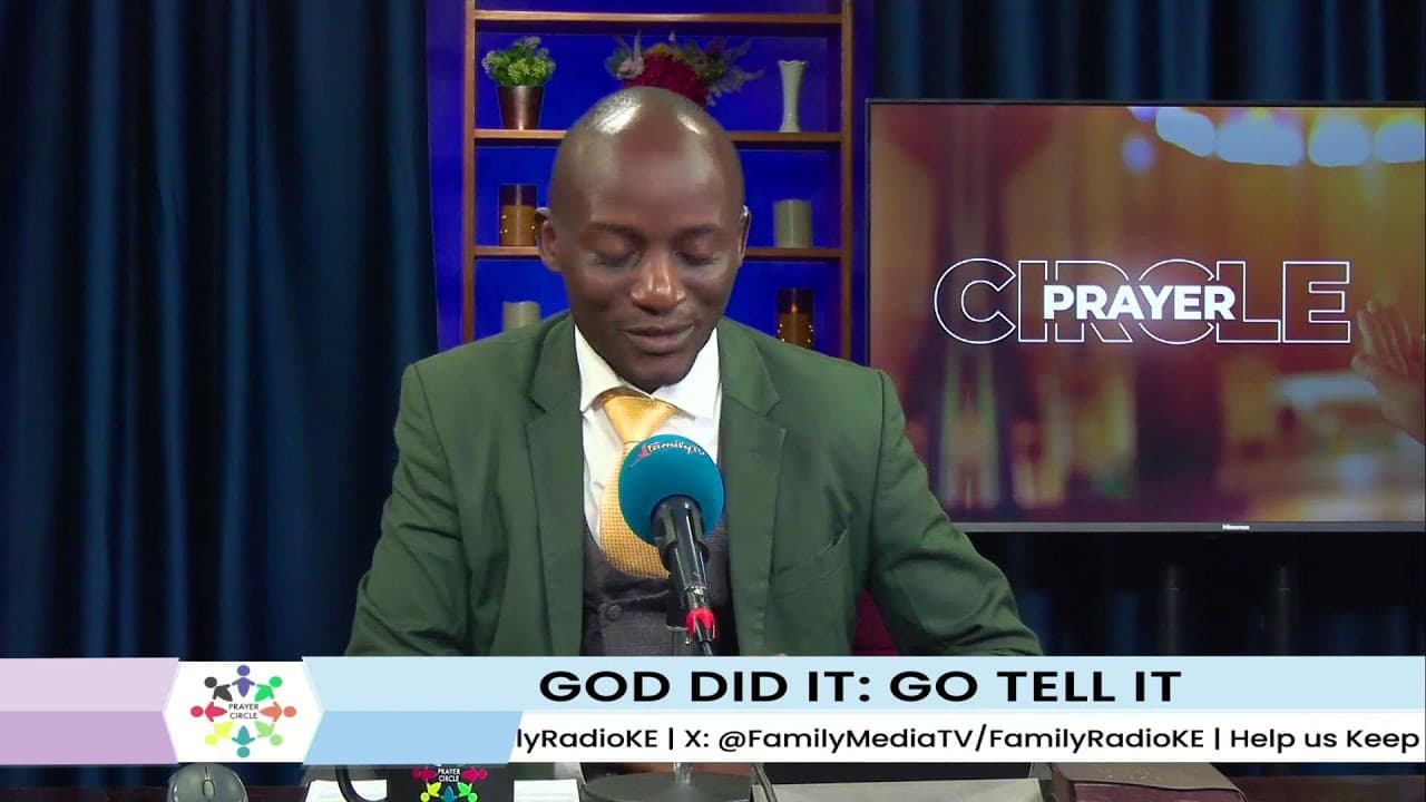 Prayer Circle | : God did It | Go tell It | 14th August 2026