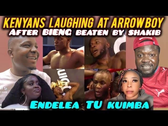 FUNNY Kenyans LAUGH at ARROW BOY after Bieng BEATEN by Uganda SHAKIB Infront of NADIA in VURUGU 2
