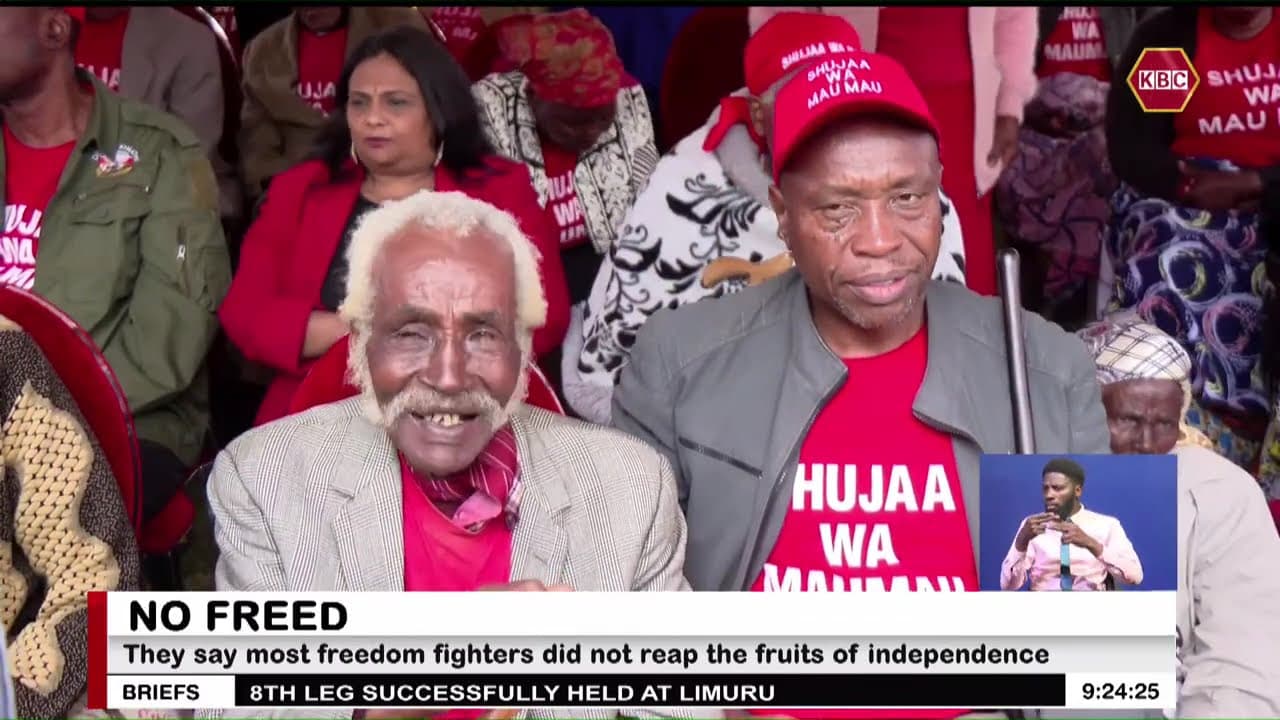Mau Mau veterans want a commission formed to look into their welfare