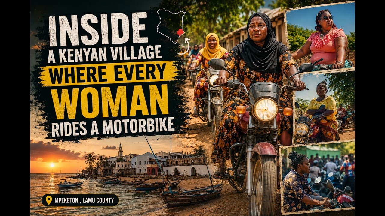"Inside the Kenyan Village Where Every Woman Rides a Motorbike"