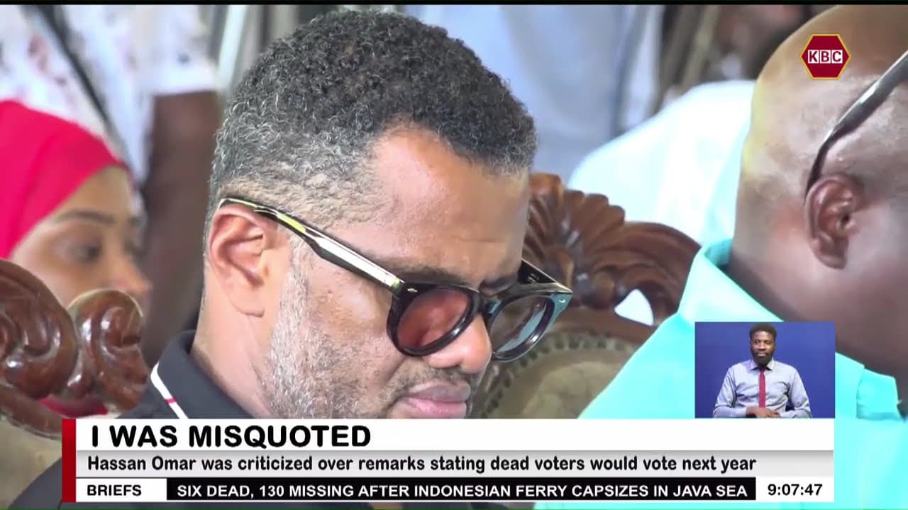 UDA SG Omar says he was quoted out of context on dead voters