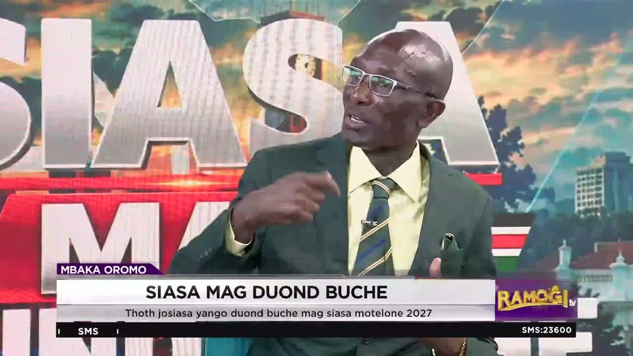 Tom Nduku: Jii nyaka penjre ni demokrasia en ang'o? ok ni ober mana sama odhi kodi maber