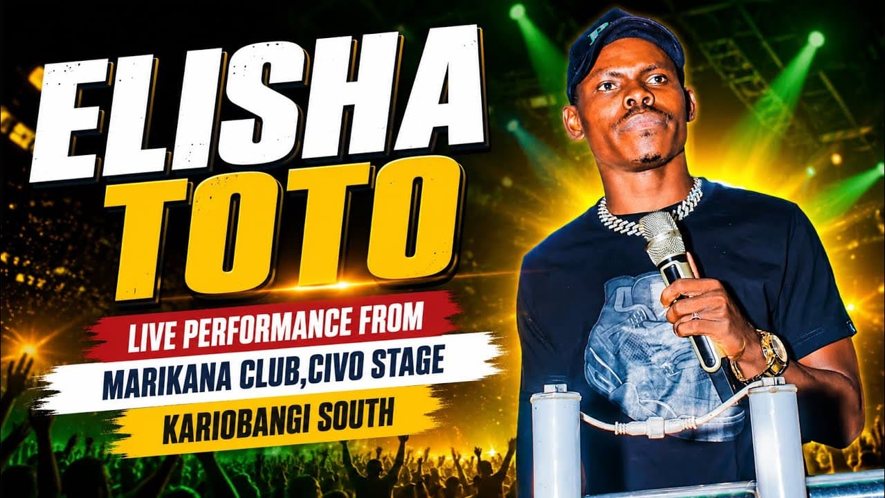 ELISHA TOTO LIVE PERFORMANCE FROM MARIKANA CIVO KARIOBANGI SOUTH