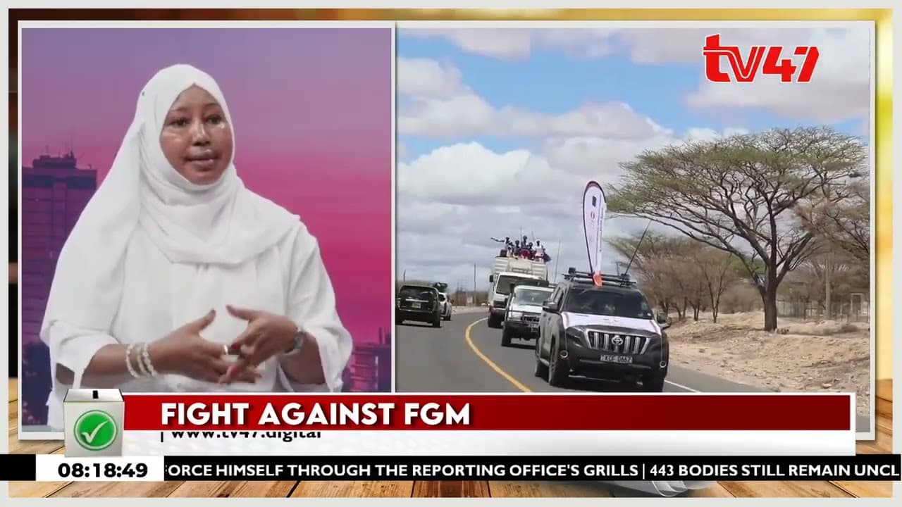 Sadia: FGM can cause severe period pain, anaemia, urination problems & other long-term complications