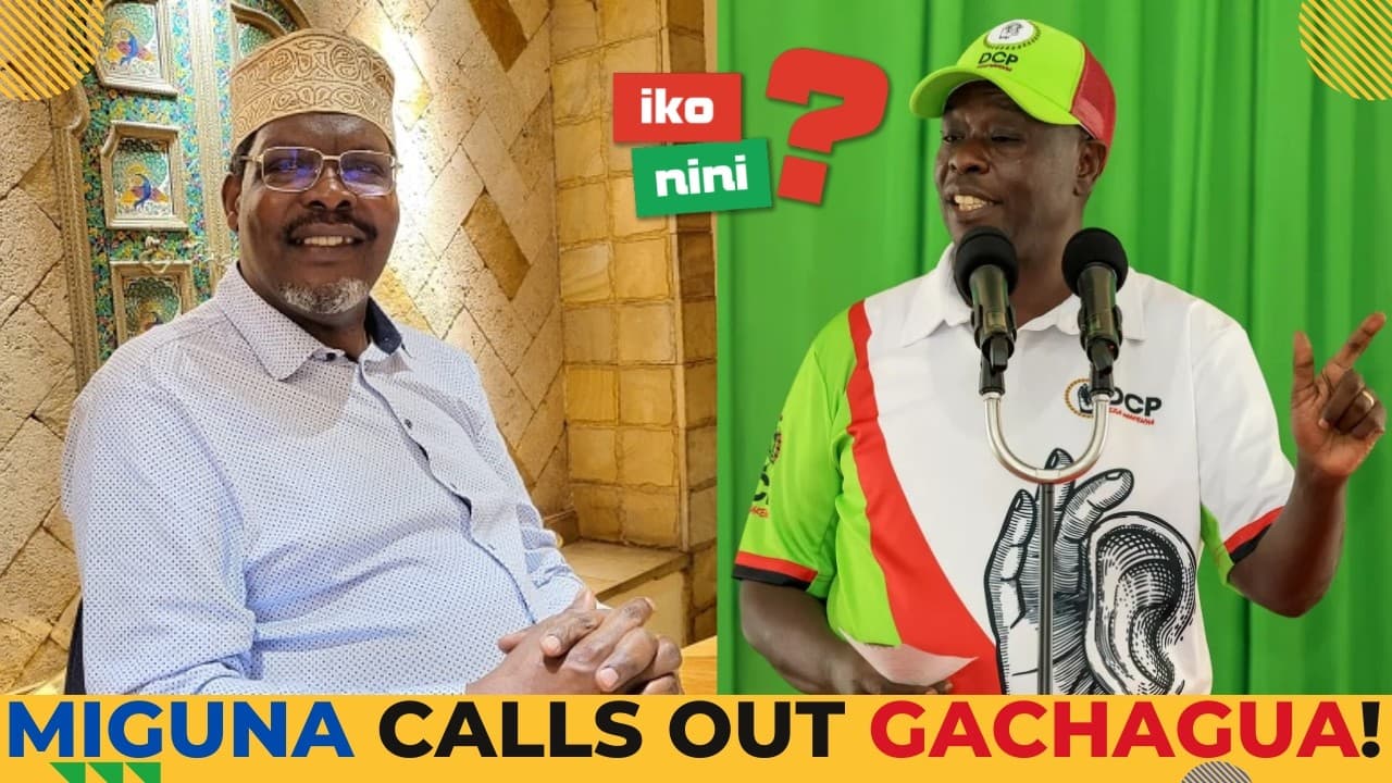 Morara CANCELLED As Gachagua Accuses DCI Amin of Cover-Up in Mbobu & Mutiso Murders