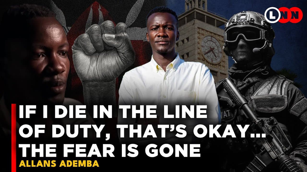 Blood Parliament Hero Allans Ademba Breaks Silence,Demands Justice & Calls Out Ruto and Matiang’i