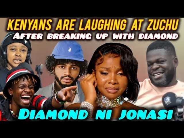 HILARIOUS Kenyans are LAUGHING at Tanzanian ZUCHU after BREAKING UP with DIAMOND PLATNUMZ