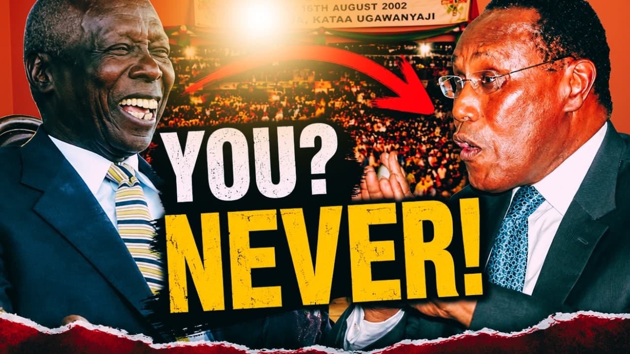 The Day Moi Publicly Humiliated His Vice President, George Saitoti