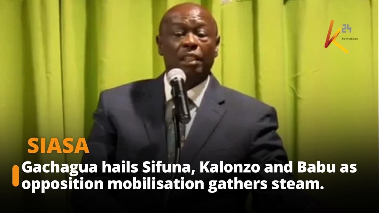 Gachagua hails Sifuna, Kalonzo and Babu as opposition mobilisation gathers steam