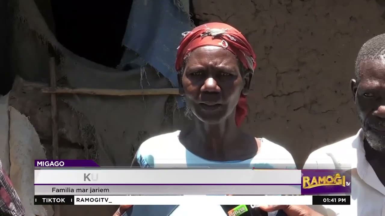 Familia mar jariemb ndege ma nyocha otho e masich ndege ywago watgino