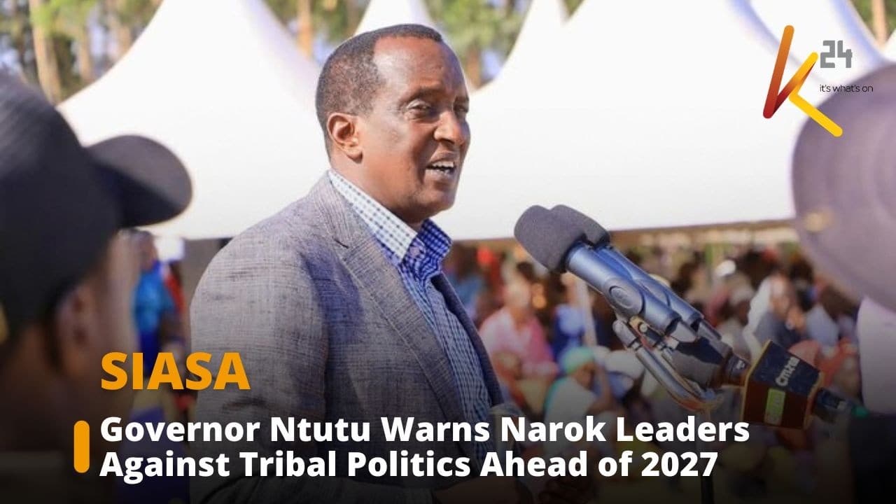 Governor Ntutu Warns Narok Leaders Against Tribal Politics Ahead of 2027