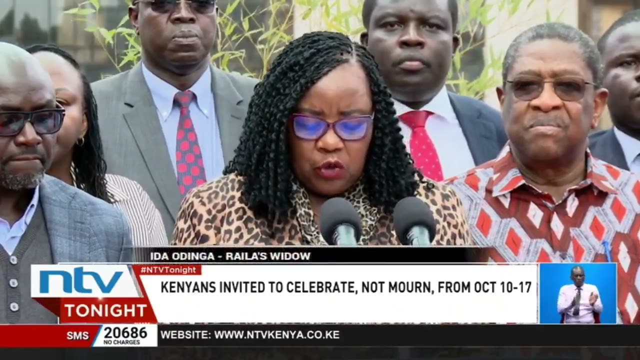 Raila Odinga’s family announces week-long celebration to mark first anniversary of his death