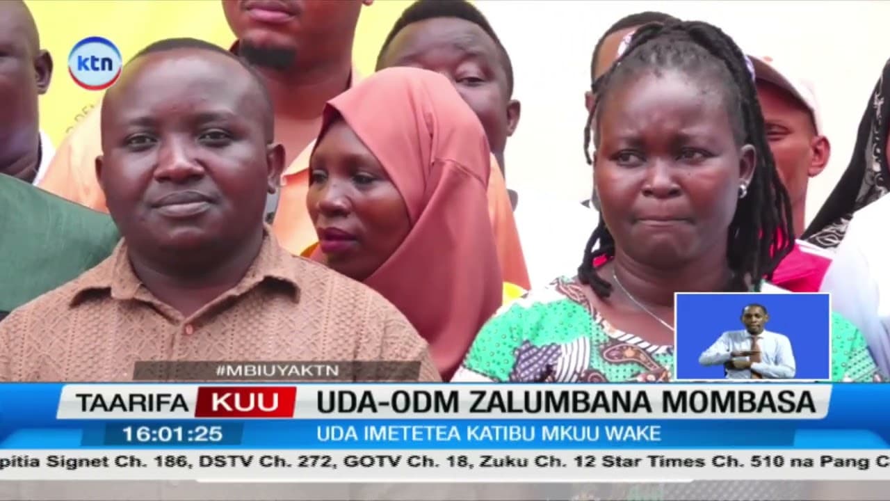 UDA na ODM Mombasa Wavutana Juu ya Mikakati ya Kisiasa Kuelekea 2027