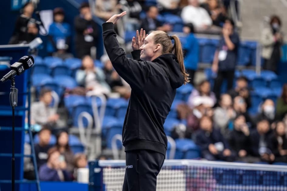World number one Rybakina withdraws in Tokyo with injury