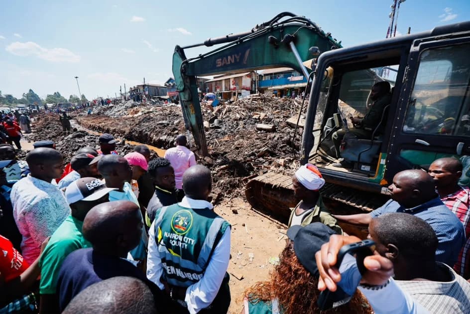 Sakaja gives contractors 14 days to complete Nairobi flood-control works