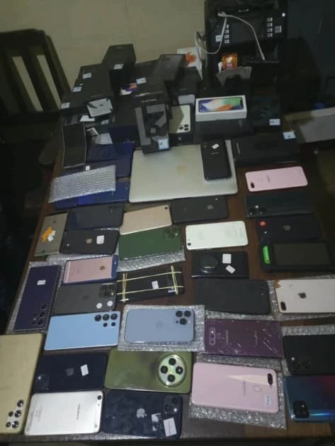 Three arrested in Nairobi, 32 stolen phones recovered