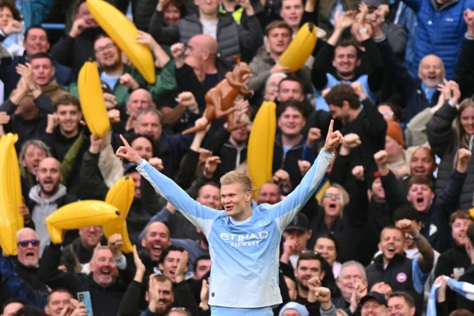 Haaland stars in Man City win, Liverpool beat Brentford