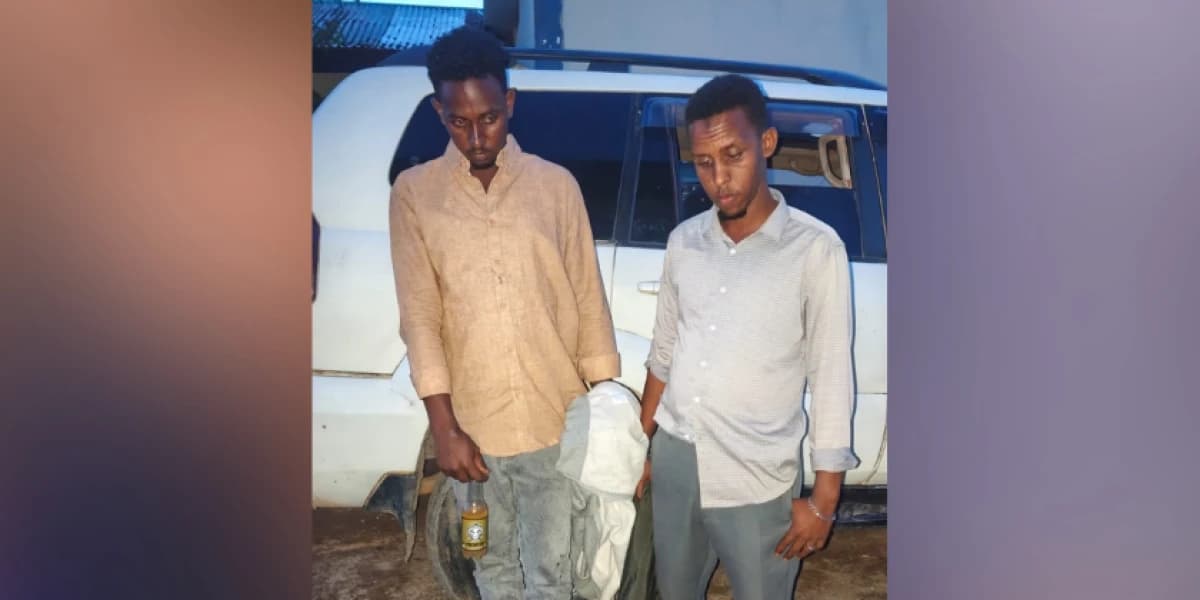Suspects on the run with an alleged stolen vehicle arrested in Marsabit