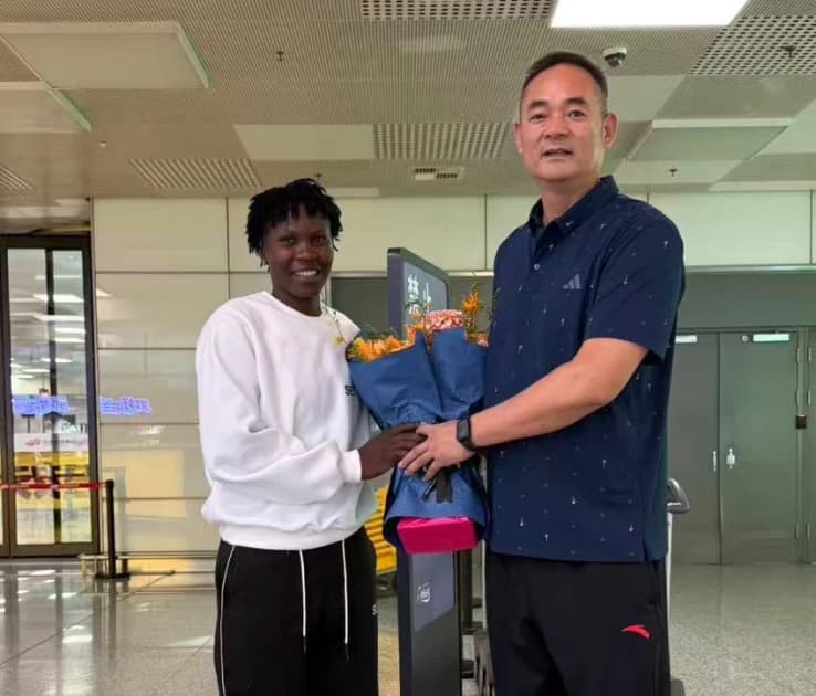 Veronica Adhiambo signs for Chinese side Henan Women’s Volleyball Club