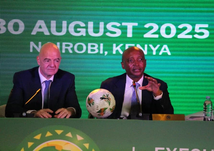 CAF president Motsepe says Africa behind Infantino