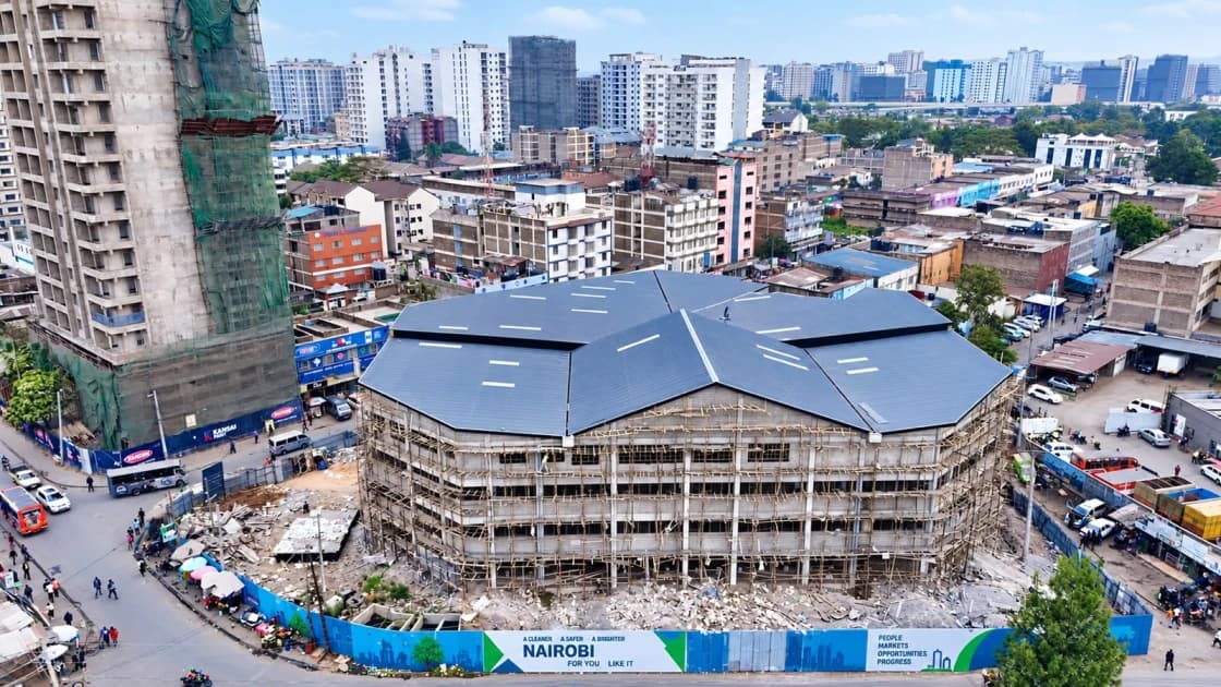 Nairobi markets near completion as South B, Gikomba projects cross 90% mark