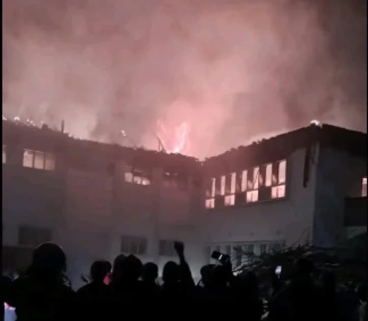 Dormitory housing 340 students destroyed in fire at Hill School, Eldoret