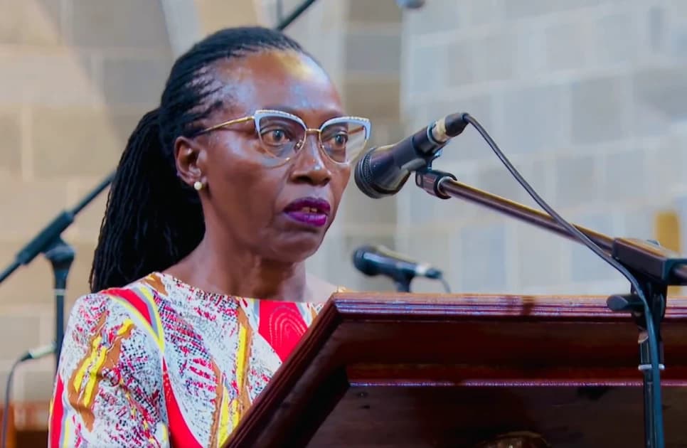 Matha Karua announces death of father Jackson Karua