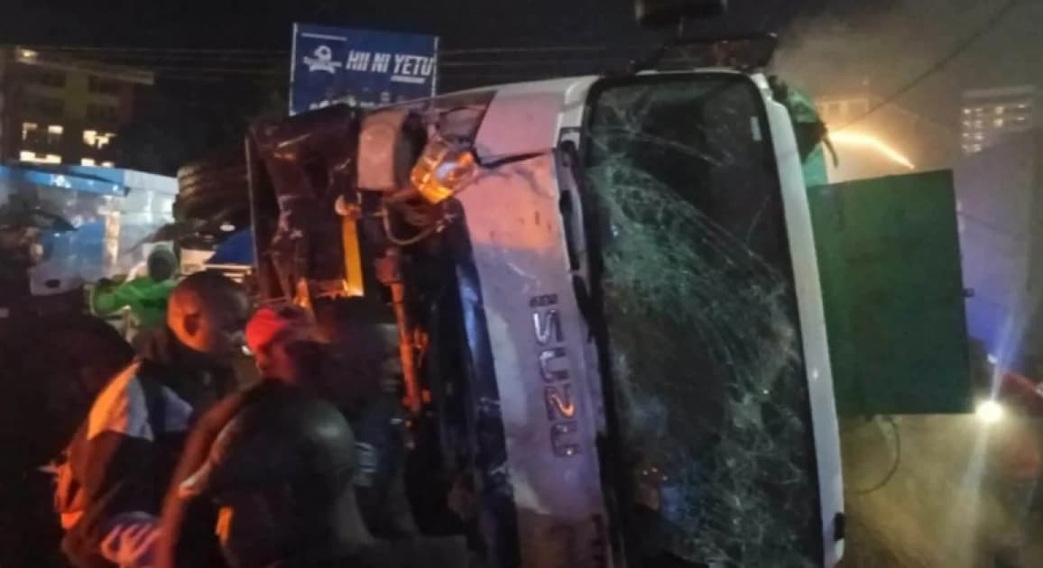 4 killed as lorry rams roadside traders, vehicles in Meru