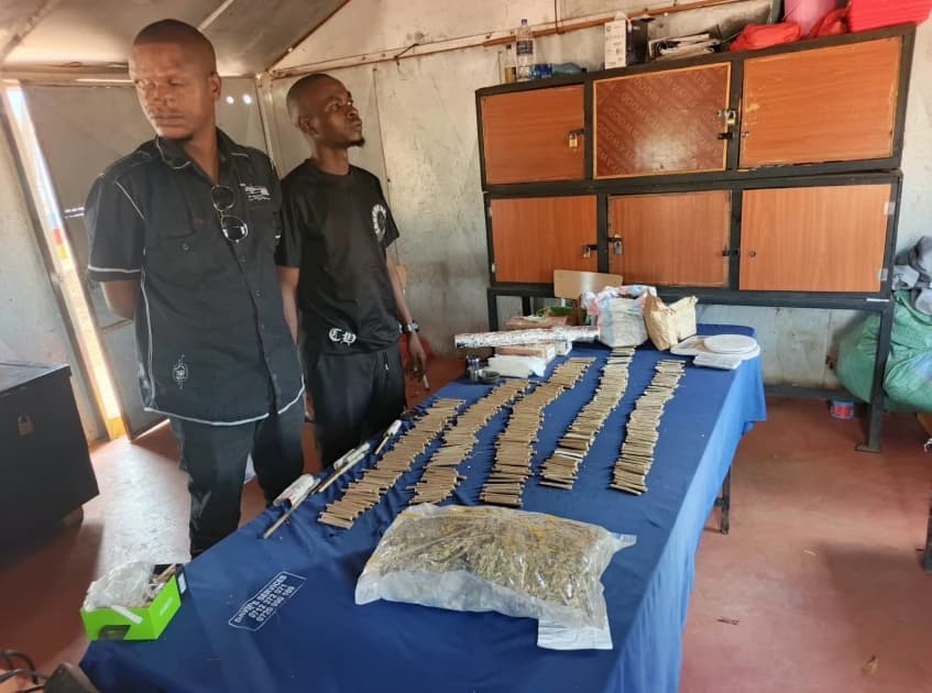 Two arrested as DCI detectives recover narcotics in Kibwezi