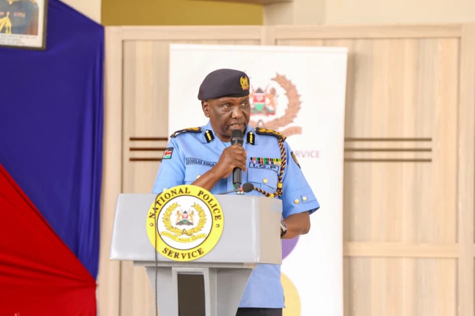 IG Kanja assures Kenyans of peace as police begin nationwide security preparations for 2027 elections
