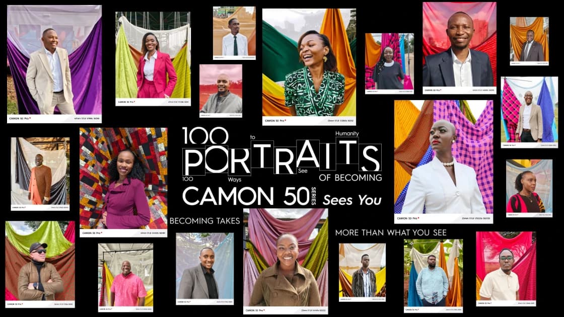 TECNO Camon 50 uses Universal Tone to capture true-to-life complexions in global portrait project #AD