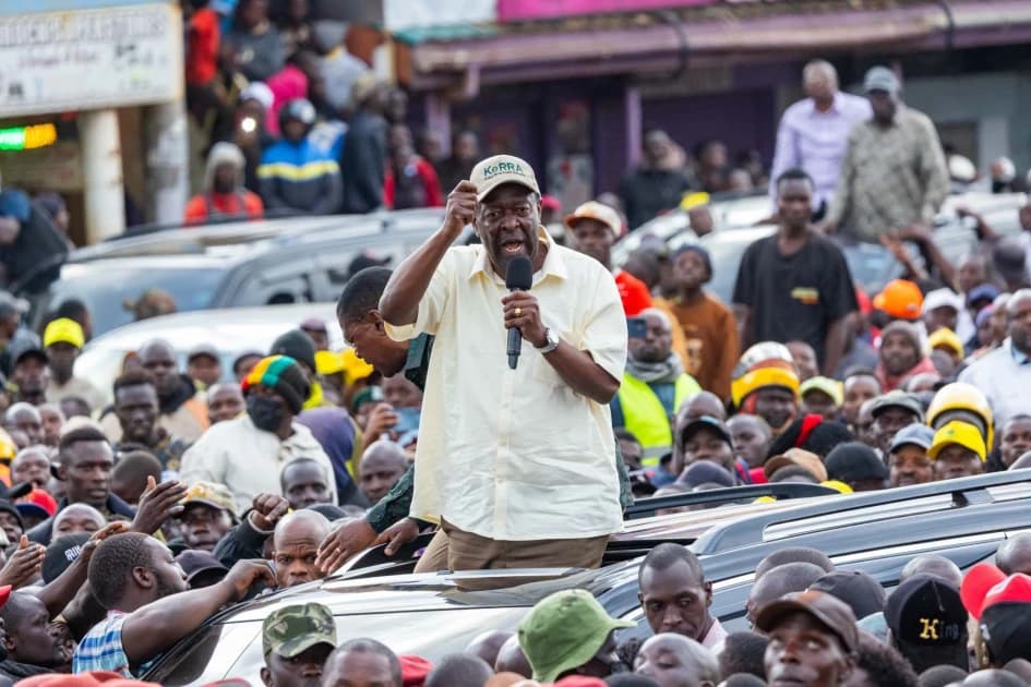 Electing Sifuna is second-guessing Kenya's destiny, Mudavadi warns