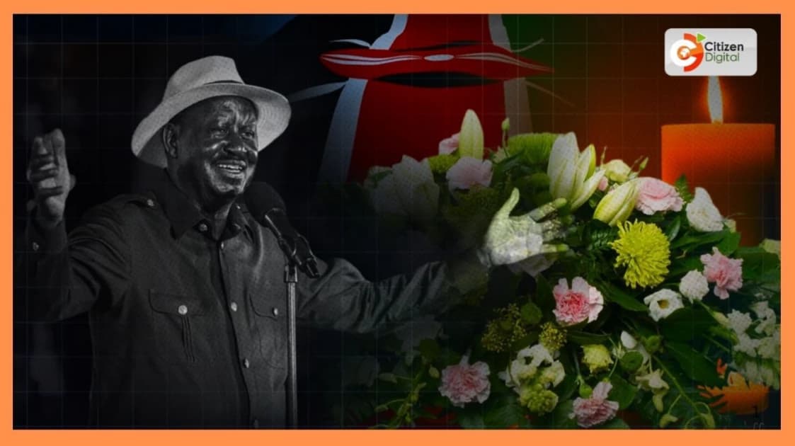 Raila Odinga remembered as thousands mark one year since his death