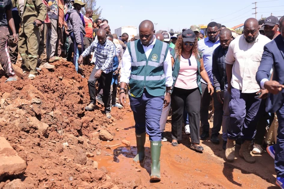 Sakaja says Nairobi has cleared flood hotspots after collecting 100,000 tonnes of garbage