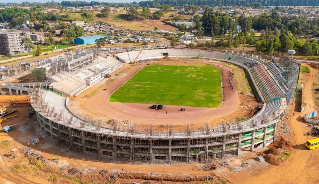 Mashujaa Day preparations gather pace as Gov't says Kipchoge Keino Stadium 68% complete