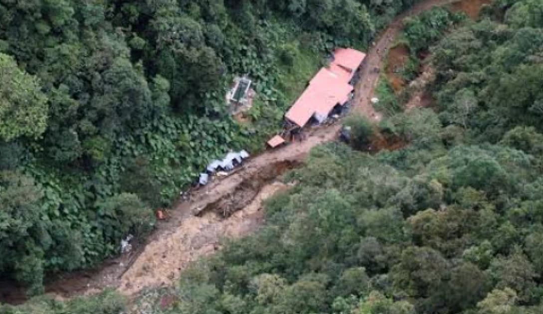 Landslide at illegal gold mine in Colombia kills 14